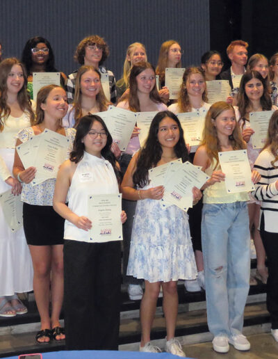 High School Students at NPW Awards