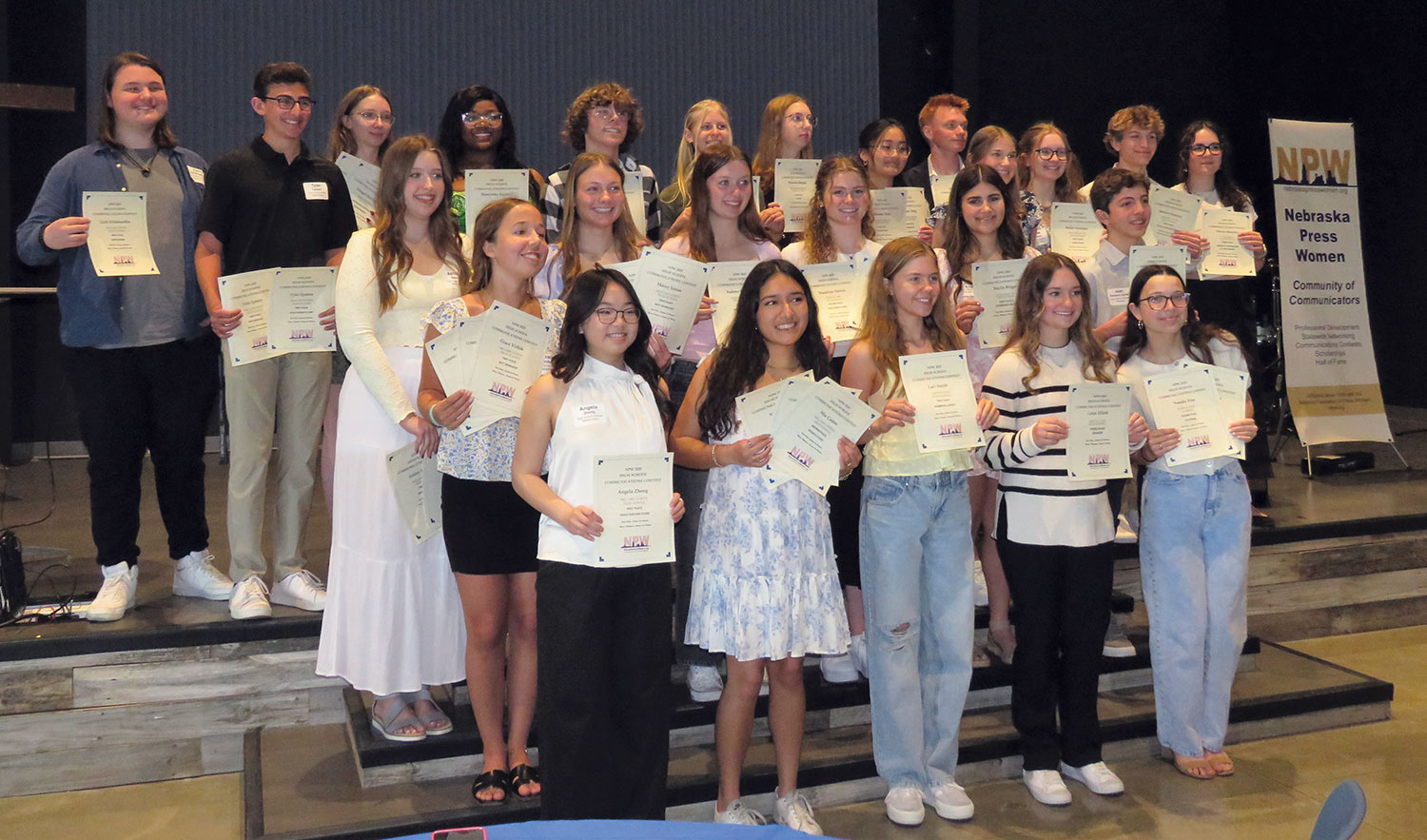 High School Students at NPW Awards