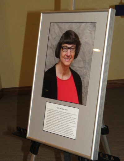 Hall of Fame inductee Barb Batie's portrait